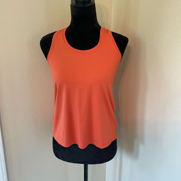 Lululemon essential tank orange small - Picture 3 of 9